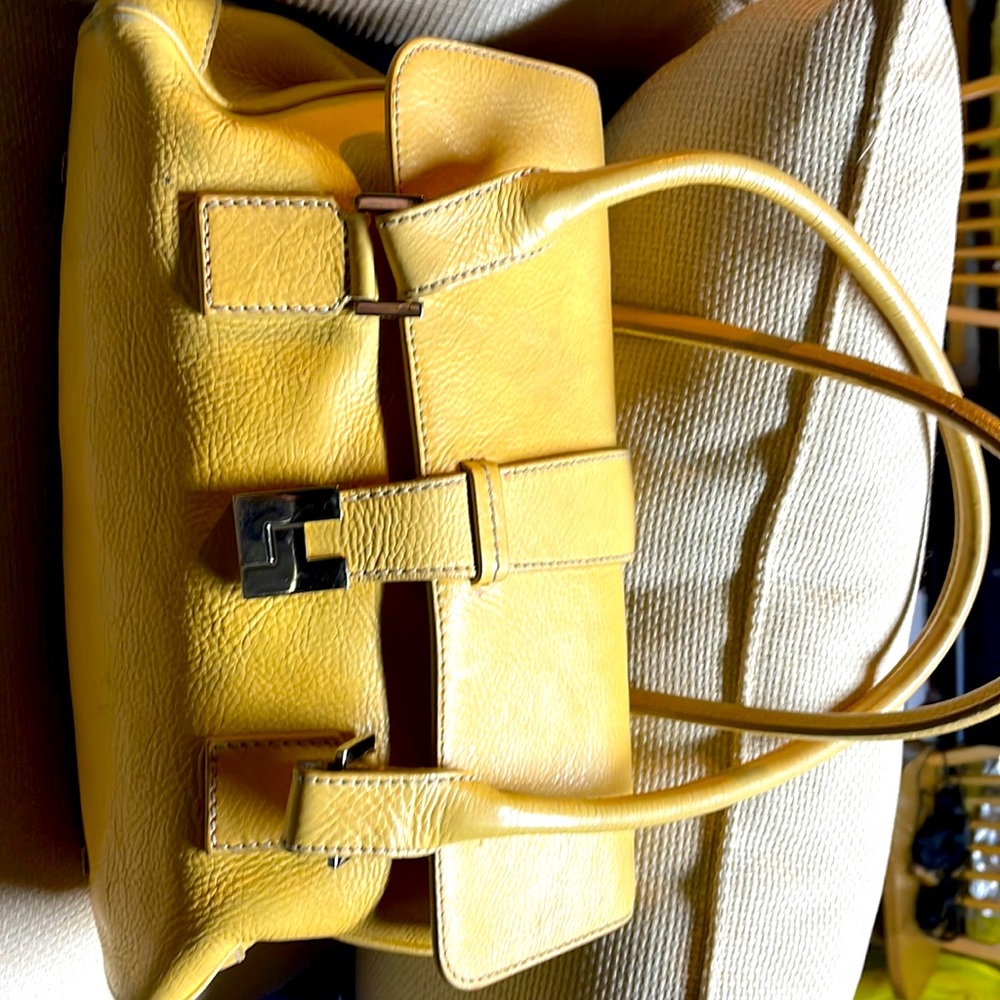 LambertsonTruex Yellow Purse 😊